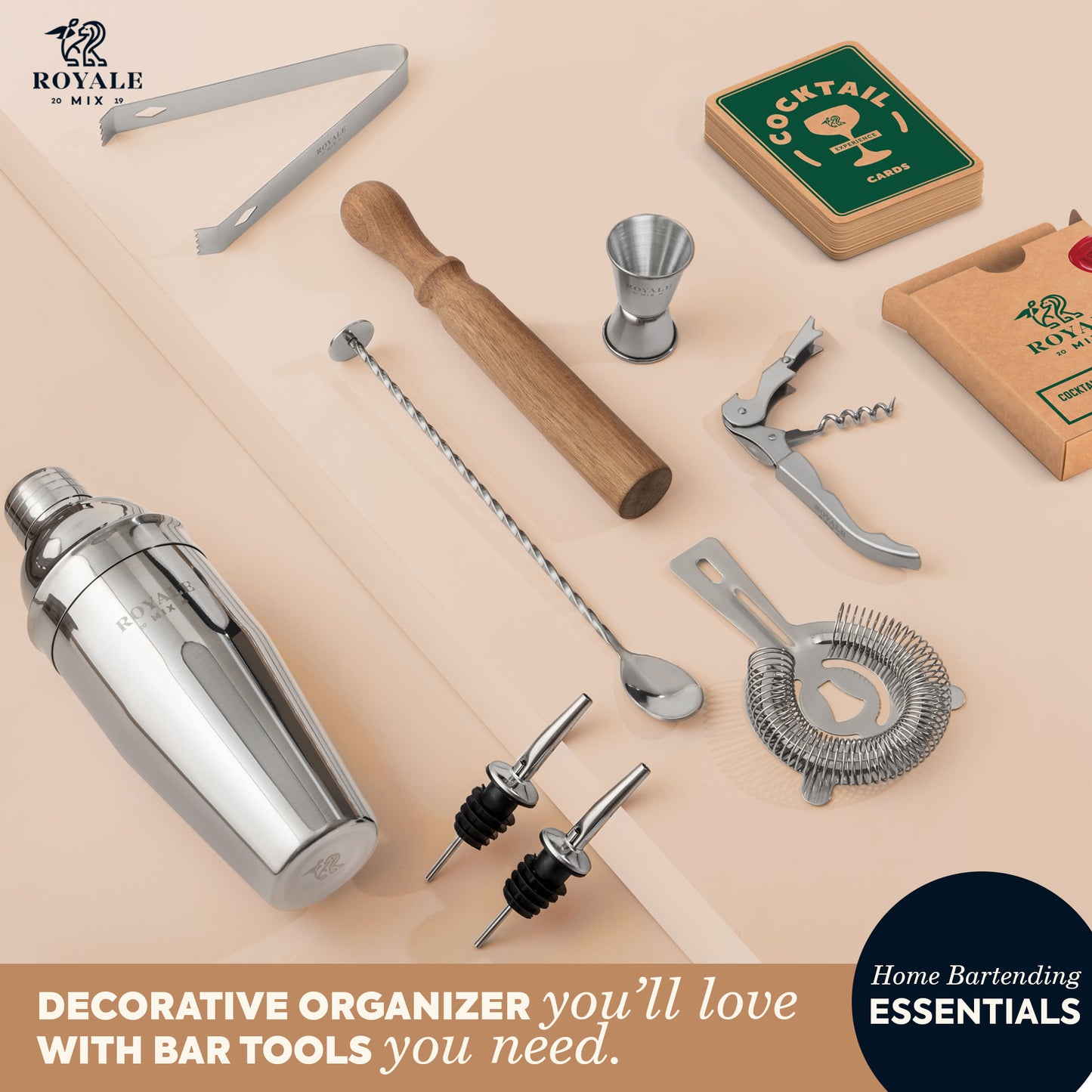 The Essential Home Bartender Kit